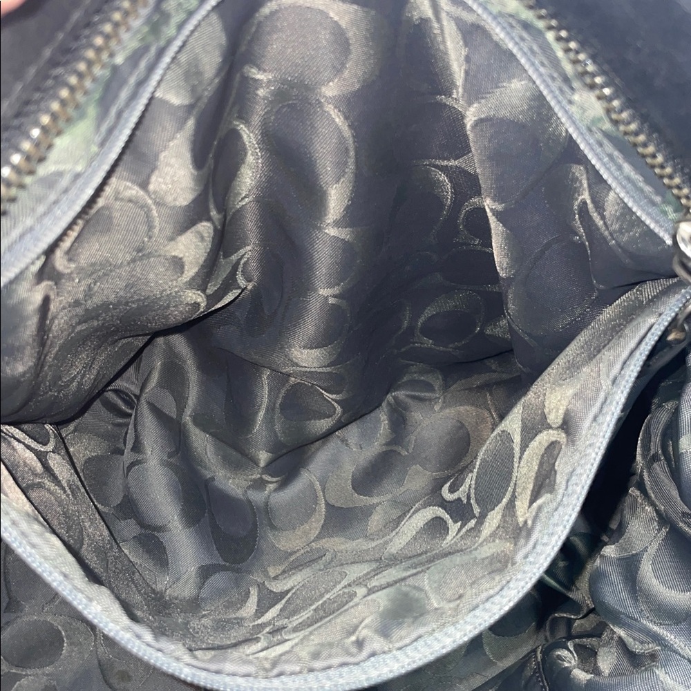 Vintage Coach ‘Hamptons’ Leather Carryall Tote - Picture 15 of 16